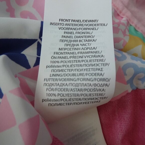 RLX Ralph Lauren Jacket Women's Size S Pink Golf Full Zip Lightweight Patchwork - Picture 9 of 10